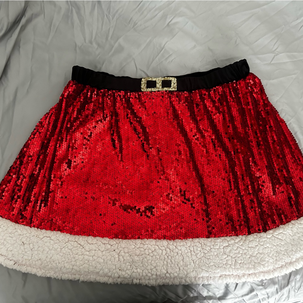 Women's Santa skirt
